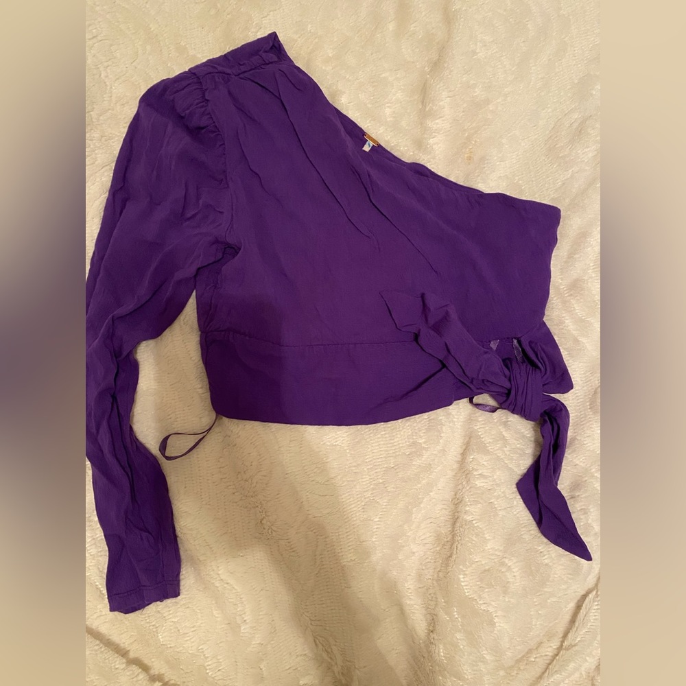 Brand new, one shoulder, free people top